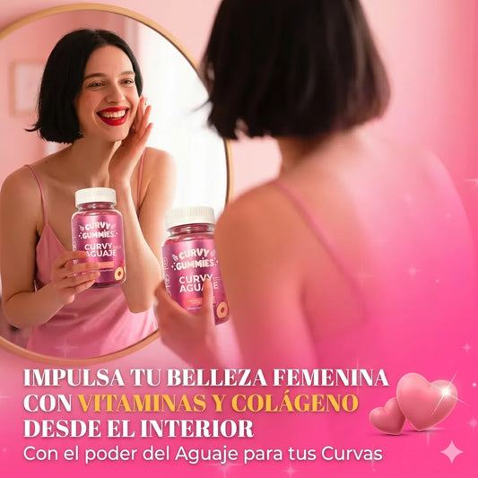 Curvi Gummies...Aumenta – Moldea – Fitoestrógenos Caderas y Senos