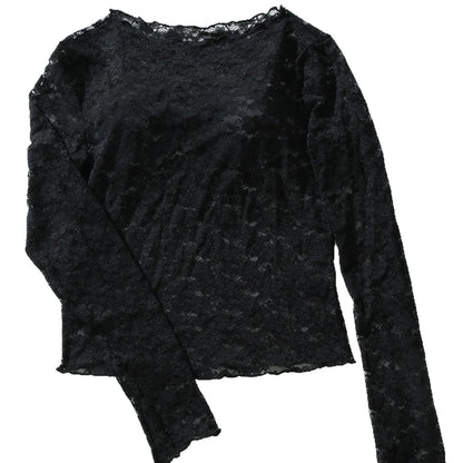 Base Shirt Lace Top