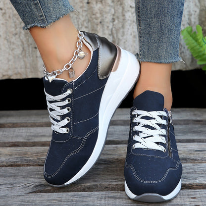 Women'S Shoes Zipper Sneakers
