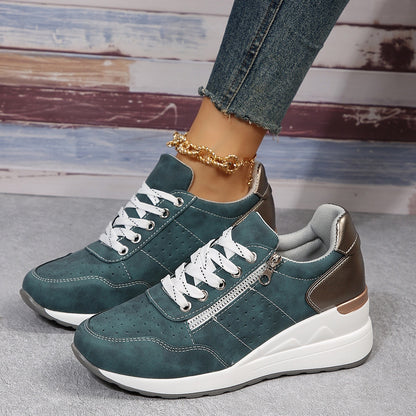 Women'S Shoes Zipper Sneakers