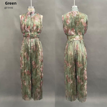 Sexy Pleated Jumpsuit