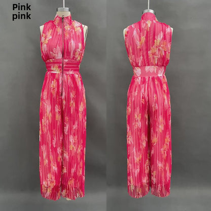 Sexy Pleated Jumpsuit